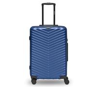REDOLZ Valise Essentials 18 Trolley Metallic-Blue Shiny Bleu
