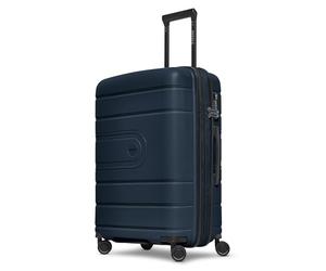 REDOLZ Valise Moyenne 66 cm Rigide Extensible polypropylène TSA Double roulettes Bagage de soute légère Essentials 11+