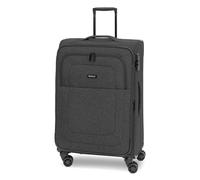REDOLZ Valise Moyenne M Extensible | Trolley de soute léger avec 4 Doubles Roues et Serrure TSA | 67 × 42 × 24 cm pour Femme et Homme - Essentials 12