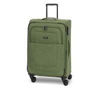 REDOLZ Valise Moyenne M Extensible | Trolley de soute léger avec 4 Doubles Roues et Serrure TSA | 67 × 42 × 24 cm pour Femme et Homme - Essentials 12
