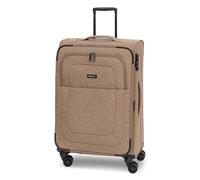 REDOLZ Valise Moyenne M Extensible | Trolley de soute léger avec 4 Doubles Roues et Serrure TSA | 67 × 42 × 24 cm pour Femme et Homme - Essentials 12