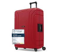 REDOLZ Valise Rigide Taille L XL | sans Fermeture Éclair | Grand Bagage Soute 75x53x28 cm | Polypropylène | Fermeture 3 Points | Serrure TSA | Essentials 15