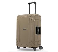 REDOLZ Valise Rigide Taille M | sans Fermeture Éclair | Bagage Soute 65x45x25 cm en Polypropylène | Fermeture 3 Points | 4 Roues & Serrure TSA | Essentials 15