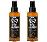 Redone Après-rasage Natural Barber Spray Cologne - Volcanique 2 x 150 ml - Parfum longue durée - Produit de soin de qualité supérieure - Lot de 2