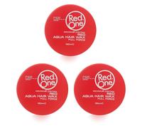 RedOne Aqua Cire Capillaire Full Force Rouge, (Pack De 3) 150ml
