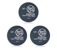 RedOne Aqua Pâte Capillaire Full Force Quicksilver, (Pack De 3) 150ml