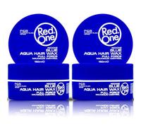 Redone Cire Aquatique Coiffante Bleu 150 ml | Forte Tenue l Gel Pour Les Cheveux | Ultra-tenue | Pour Hommes et Femmes | Parfum Bubblegum | Contrôle Maximum | Lot de 2
