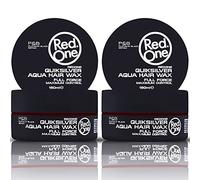 Redone Cire Aquatique Coiffante Gris 150 ml | Forte Tenue l Gel Pour Les Cheveux | Ultra-tenue | Pour Hommes et Femmes | Parfum Pêche | Contrôle Maximum | Lot de 2