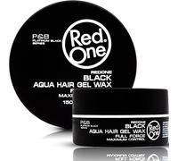 RedOne Cire Aquatique Coiffante Noir 150 ml | Maintien supplémentaire | pour hommes et femmes | Aspect brillant longue durée | Parfum Cerise | Contrôle maximum