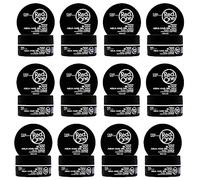 Redone Cire Aquatique Coiffante Noir 150 ml | Maintien supplémentaire | Pour hommes et femmes | Aspect brillant longue durée | Parfum Cerise | Contrôle maximum | Lot de 12