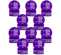 RedOne Cire Aquatique Coiffante Violette 150 ml | Contrôle des bords | Ultra-tenue | Cire capillaire pour hommes et femmes | Parfum Lavande | Contrôle maximum | Lot de 10