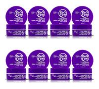 RedOne Cire Aquatique Coiffante Violette 150 ml | Contrôle des bords | Ultra-tenue | Pour hommes et Femmes | Parfum Lavande | Contrôle maximum | Lot de 8
