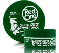 Redone Cire Aquatique Coiffante Wax Olive 150ml | Forte Tenue l Gel Pour Les Cheveux | Ultra-tenue | Pour Hommes et Femmes | Parfum Olives| Contrôle Maximum