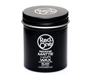 Redone Cire Mat Cheveux Noir 100ml | Pas de brillance | Ultra-tenue | Cire coiffante pour hommes et femmes | Parfum Violet | Contrôle maximal