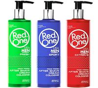 Redone Crème après-rasage Cologne 400ml | Baume Lotion Homme | Hydratant Visage Frais | (Extrême, Fresh, Sport)