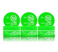RedOne Cire mate coiffante – Ultra tenue, parfum noix de coco – Vert 3 x 150 ml