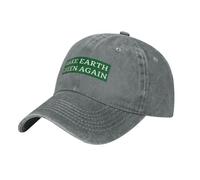REDONNER À LA Terre Une Nouvelle ÉCOLOGIE Casquette de Baseball Gentleman Hat Casquette de Marin pour Hommes Casquette Snapback Chapeaux drôles Hommes Femmes