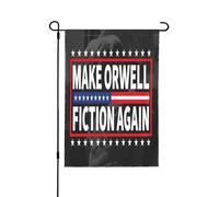 Redonner À Orwell Toute Sa Dimension Fictionnelle Bannière Avec Œillets Drapeaux Double Face Drapeau De Jardin Pour Vacances Clubs Fêtes 30X45cm