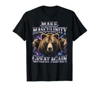 Redonnez de la beauté à Votre masculinité Grizzly Bear Y2k T-Shirt