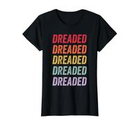 Redouté T-Shirt Graphique avec Valeur, Femme, Noir, XL