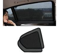 REDOVO Pare-Soleil De Voiture, pour Peugeot 308 2016-2023 Magnétique Anti-UV Repliable ArrièRe Vitres LatéRales Protection DéCorer,2 Triangular