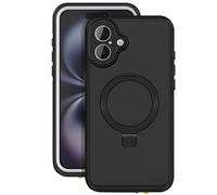 Redpepper Coque pour iPhone 16 Intégrale Etanche IP68 Noir