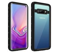 Red Pepper Coque Samsung Galaxy S10 Bi-matière étanche 2m avec film écran noir