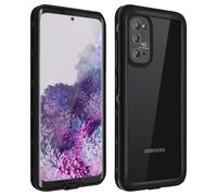 Coque pour Samsung Galaxy S20 Bi-matière Waterproof 2m Film Ecran Redpepper Noir