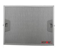 REDPOINT® Filtre aluminium « incurvé » pour hottes FABER 249 x 313 x 9 mm
