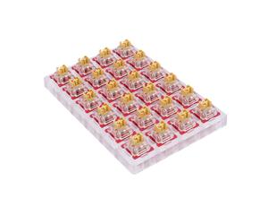 REDRAGON A113 F Bullet - Switch Mécanique Jaune - Compatible Claviers Mécaniques - Durée de garantie constructeur 24 mois