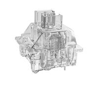 Redragon A113 HP2 Lot de 38 commutateurs de clavier mécaniques Panda Crystal - Commutateurs tactiles lubrifiés transparents pour clavier, 3 broches 60 gf RVB MX compatibles avec extracteur