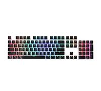 Redragon A130 Lot de 104 touches PBT standard Doubleshot avec couche translucide pour clavier mécanique, profil OEM, disposition ANSI anglaise (US)
