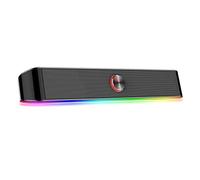 Redragon Barre de Son de Jeu GS560 Adiemus, RVB, Taille compacte, Excellent Son, RED-GS560, Noir