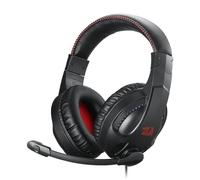 Casque de Jeu Filaire Redragon H211 Cronus Noir, Son Surround stéréo, Microphone antibruit, rétroéclairage RVB Dynamique, Pilotes de 40 mm, Casque Supra-auriculaire