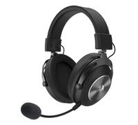 Redragon Casque de jeu sans fil H894 à 4 modes, batterie 72 heures, pilotes | Casque multi-plateforme avec système double micro, 2,4 GHz/BT/USB/3,5 mm, compatible avec PS4/5, NS, PC, Xbox One, Mac