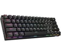 Redragon Clavier de gaming mécanique sans fil K530-Pro Draconic 60 % 61 touches TKL | 2,4 GHz Bluetooth 3,0-5.0 USB | Clavier Gamer compact | Interrupteurs marron | Éclairage RGB | Couleur noire