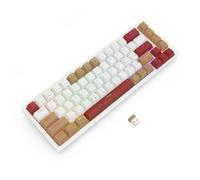 Redragon - Clavier Rammus K677 PRO ? Clavier mécanique RVB sans fil à 60 % ? BT/2,4 GHz/filaire 3 modes 61 touches clavier de jeu compact avec prise remplaçable à chaud ? PCB monté sur plaque libre et