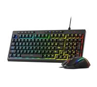 Redragon Ensemble Clavier et Souris de Jeu BS141, 98 Touches K515 Filaire RVB et Souris de Jeu Filaire M616, US Layout