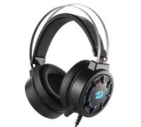 Redragon H314 RGB Casque de jeu - Casque d'ordinateur filaire avec pilotes de 40 mm, connexion USB, design léger et coussinets d'oreille en cuir synthétique souple pour un confort ultime
