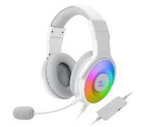Redragon Casque de jeu H350w Pandora 2 – Son 7.1, Microphone, Éclairage RVB, Câble 2 m