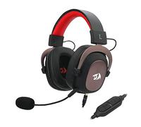 Redragon H510 Zeus 2 Casque de gaming confortable avec audio haute définition + basses puissantes pour PC, téléphone portable, PS4, son 7.1 + logiciel téléchargeable