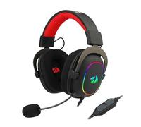 Redragon H510 Zeus X Casque De Jeu Avec Microphone Flexible - Son 7.1 - Éclairage Rvb - Bandeau Réglable - Coussinets Rembourrés - Câble De 2 M