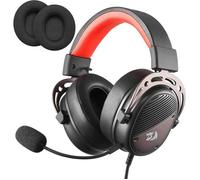 Redragon H730 Casque Gaming USB - Pilotes 53mm, Son 360°, Micro Antibruit, Coussinets Amovibles, PC/PS4/PS5, Noir.