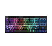 Redragon K516 Pro Shiva TKL RGB Clavier de Jeu à Membrane sans Fil, 87 Touches, Interrupteur linéaire Lisse, Touches Macro et multimédia, rétroéclairage RVB 16,8 M, US Layout
