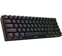 Redragon K530 Draconic 60% Clavier mécanique sans Fil RVB Compact, 61 Touches TKL conçu 5.0 Bluetooth Gaming Keyboard (Noir-Interrupteur Rouge)