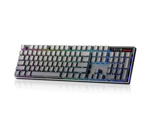 Redragon K556 Pro Clavier Gamer Tri Mode RVB 104 Touches Aluminium PBT