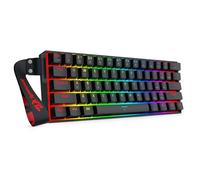 Redragon K617 HE Clavier de jeu à déclenchement rapide, 60 % 61 touches Clavier mécanique filaire avec actionnement hyper-rapide, interrupteur magnétique à effet Hall dédié, point d'actionnement