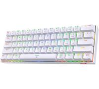 Redragon K630 Clavier 60% Filaire RVB 61 Touches Rouge Blanc US