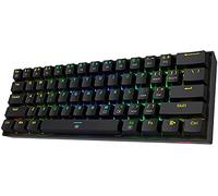 Redragon K630 Clavier 60% Filaire RVB 61 Touches Rouge Noir US