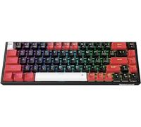 Redragon K631 Castor Clavier de jeu 65 % filaire RVB, 68 touches, remplaçable à chaud, clavier mécanique compact avec prise 100 % remplaçable à chaud, circuit imprimé monté sur plaque de mod et